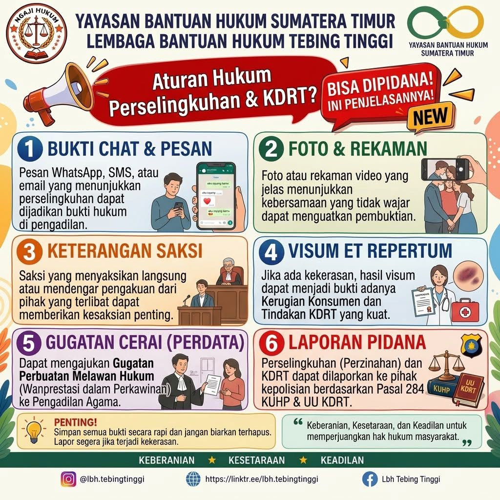 Aturan Hukum Perselingkuhan & KDRT?